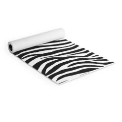 AvenieZebra Print (6mm) 70" X 24" Yoga Mat - Society6