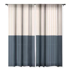 Color Poems Color Block LInes XXXX Single Panel Sheer Window Curtain - Society6 -Society6 GUEST 08c1eafb b89d 4e54 94d9 6e7043969249