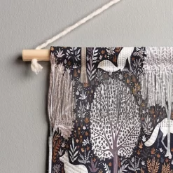 Avenie Countryside Forest Snow Fox Fiber Wall Hanging - Society6 -Society6 GUEST 0c489fca 1719 47e7 b19b 9a85507ee818