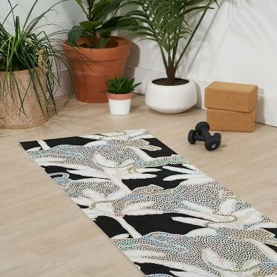 Evamatise Leopards And Palms Rainbow (6mm) 70" X 24" Yoga Mat - Society6 4 Evamatise Leopards And Palms Rainbow (6mm) 70" X 24" Yoga Mat - Society6 - Image 2