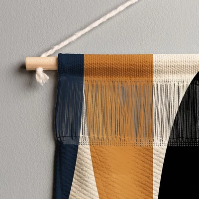 Colour Poems Bold Minimalism XII Fiber Wall Hanging - Society6 4 Colour Poems Bold Minimalism XII Fiber Wall Hanging - Society6 - Image 2