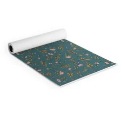 The Optimist I Can See The Change Flora (6mm) 24" X 70" Yoga Mat - Society6