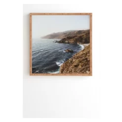 Garrett Lockh The Waves Framed Wall Art Blue - Society6 -Society6 GUEST 19957981 4427 4050 bcf6 faebf94c60da