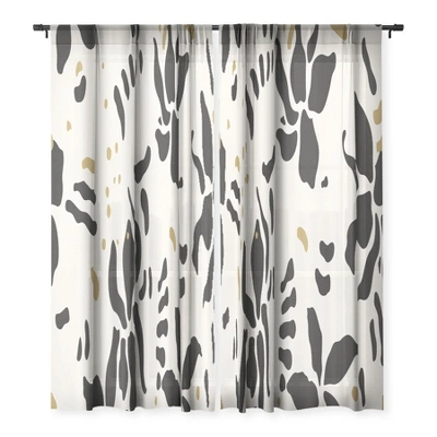 Evamatise Abstract Spider Orchids Single Panel Sheer Window Curtain - Society6 4 Evamatise Abstract Spider Orchids Single Panel Sheer Window Curtain - Society6 - Image 2