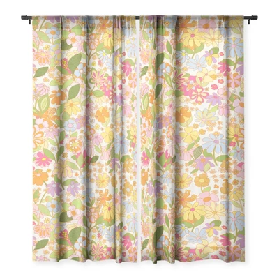 Alja Horvat Nostalgia In The Garden Single Panel Sheer Window Curtain - Society6 4 Alja Horvat Nostalgia In The Garden Single Panel Sheer Window Curtain - Society6 - Image 2