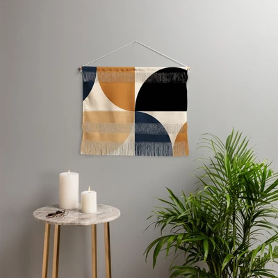 Colour Poems Bold Minimalism XII Fiber Wall Hanging - Society6 3 Colour Poems Bold Minimalism XII Fiber Wall Hanging - Society6