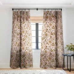 Avenie Spring Garden Collection I Single Panel Sheer Window Curtain - Society6 -Society6 GUEST 2792c185 6a02 44d7 a1ec f9cd4924672a