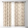 Avenie Cottage Garden IV Single Panel Sheer Window Curtain - Society6 -Society6 GUEST 27f5acb9 33fa 493a 9eb5 6138f3d1a048