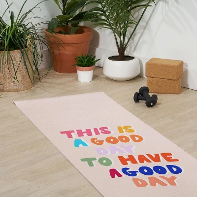 Rhianna Marie Chan This Is A Good Day (6mm) 70" X 24" Yoga Mat - Society6 4 Rhianna Marie Chan This Is A Good Day (6mm) 70" X 24" Yoga Mat - Society6 - Image 2