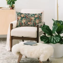 Holli Zollinger ZARAH BUTTERFLY 26" X 16" Oblong Throw Pillow - Society6