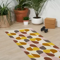 June Journal Abstract Leaves (6mm) 70" X 24" Yoga Mat - Society6 -Society6 GUEST 2d356751 fb22 4cf7 9280 e983f3a7e238