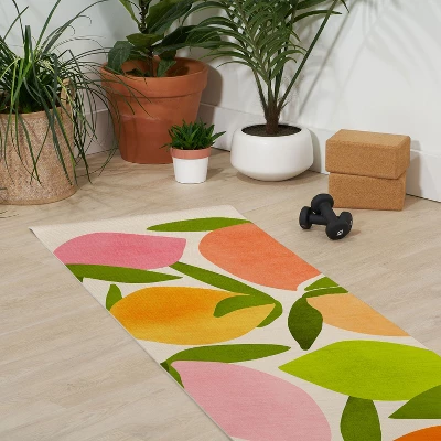 Wild Mango 24"x70" Yoga Mat - Society6 4 Wild Mango 24"x70" Yoga Mat - Society6 - Image 2