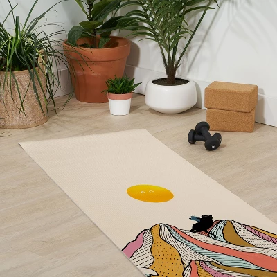 Good Morning Meow 3 Reading 70" X 24" Yoga Mat - Society6 4 Good Morning Meow 3 Reading 70" X 24" Yoga Mat - Society6 - Image 2