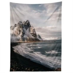 Michael Schauer Stokksness Icelandic Mountain Beach Sunset Tapestry - Society6 -Society6 GUEST 37a3162b 9f08 47a6 bebd ea2f7502fe36
