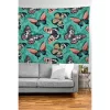 Heather Dutton Mariposa Boho Butterflies Aqua Tapestry - Society6 -Society6 GUEST 38edc68b f8fe 4ef3 bd5d 5e82859da7e3