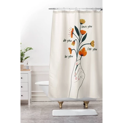'Be You' Shower Curtain By Oris Eddu - Society6 3 'Be You' Shower Curtain By Oris Eddu - Society6