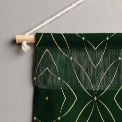 Marta Barragan Camarasa Vintage Emerald Pattern Landscape Fiber Wall Hanging - Society6 -Society6 GUEST 3b088487 acdb 48af b390 ba722b503d4e