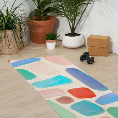 Sewzinski Stones And Clay (6mm) 24" X 70" Yoga Mat - Society6 4 Sewzinski Stones And Clay (6mm) 24" X 70" Yoga Mat - Society6 - Image 2