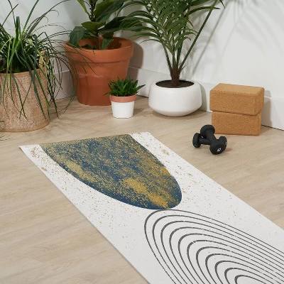 Sheila Wenzel-Ganny Moon Stardust Rainbow (6mm) 24" X 70" Yoga Mat - Society6 4 Sheila Wenzel-Ganny Moon Stardust Rainbow (6mm) 24" X 70" Yoga Mat - Society6 - Image 2