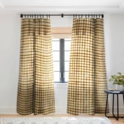 Avenie Cottage Garden IX Single Panel Sheer Window Curtain - Society6 -Society6 GUEST 4921c4ca cd13 4f6a 8491 3b6e4f506f69