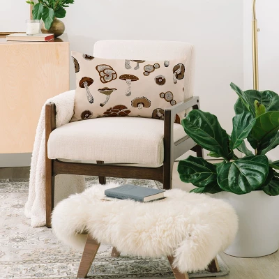 Marta Barragan Camarasa Wild Forest Mushrooms 2 Oblong Throw Pillow - Society6 3 Marta Barragan Camarasa Wild Forest Mushrooms 2 Oblong Throw Pillow - Society6