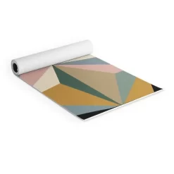 Alisa Galitsyna Pastel Triangles (6mm) 70" X 24" Yoga Mat - Society6