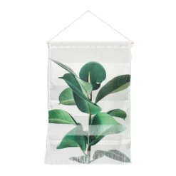 Cassia Beck Rubber Fig Fiber Wall Hanging - Society6 -Society6 GUEST 525f5c62 e64c 4f5b b764 1a682130c110