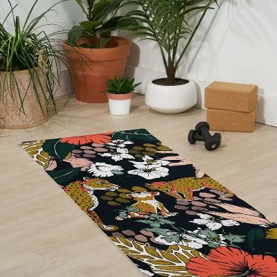 Marta Barragan Camarasa Animal Print Dark Jungle (6mm) 70" X 24" Yoga Mat - Society6 4 Marta Barragan Camarasa Animal Print Dark Jungle (6mm) 70" X 24" Yoga Mat - Society6 - Image 2