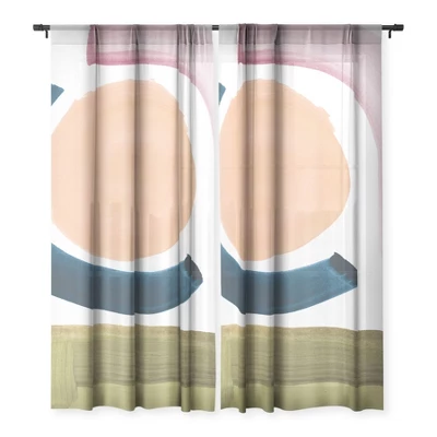Dan Hobday Art Nature 1 Single Panel Sheer Window Curtain - Society6 4 Dan Hobday Art Nature 1 Single Panel Sheer Window Curtain - Society6 - Image 2