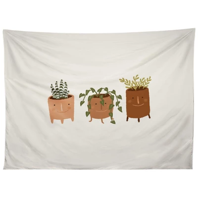 Lebrii Little Face Vases Tapestry - Society6 5 Lebrii Little Face Vases Tapestry - Society6 - Image 3