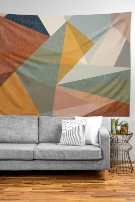 Little Arrow Design Co Modern Triangle Mosaic Multi Tapestry - Society6 3 Little Arrow Design Co Modern Triangle Mosaic Multi Tapestry - Society6