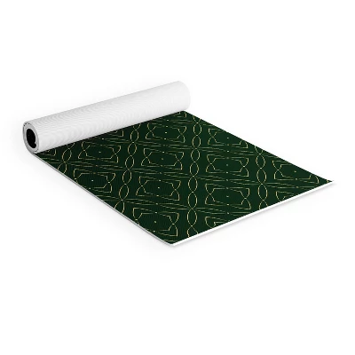 Marta Barragan Camarasa Vintage Emerald Pattern (6mm) 70" X 24" Yoga Mat - Society6 3 Marta Barragan Camarasa Vintage Emerald Pattern (6mm) 70" X 24" Yoga Mat - Society6