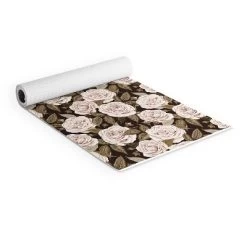 Avenie A Realm Of Roses Dark Academia (6mm) 70" X 24" Yoga Mat - Society6