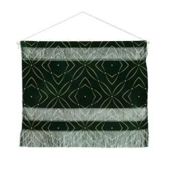 Marta Barragan Camarasa Vintage Emerald Pattern Landscape Fiber Wall Hanging - Society6 -Society6 GUEST 5e6b53fa 5dad 4ceb b9db 5d0a3e2fc674