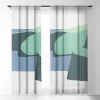 Mile High Studio Color And Shape Cliffs Of Moher 50" X 84" Single Panel Sheer Window Curtain - Society6 -Society6 GUEST 6019487e d3f1 4fda b88c 3b891537eee6