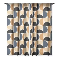 Color Poems Bold Minimalism XII Single Panel Sheer Window Curtain - Society6 -Society6 GUEST 62e03793 50cf 4d4b 8cb6 eec233c89fae