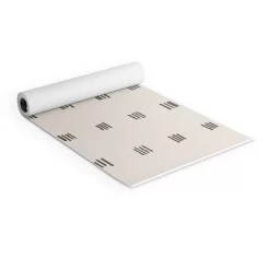 Urban Wild Studio Desert Check Small Charcoal (6mm) 24" X 70" Yoga Mat - Society6
