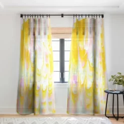 SunshineCanteen Marbled Pastel Dreams Single Panel Sheer Window Curtain - Society 6 -Society6 GUEST 72e7d891 416c 4ad2 be7e 42a36be9dc55