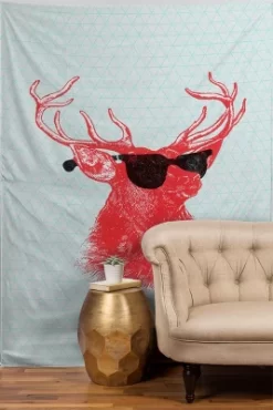 Nick Nelson Young Buck Tapestry - Society6