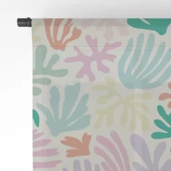 Avenie Matisse Inspired Shapes Pastel Single Panel Sheer Window Curtain - Society6 -Society6 GUEST 7c2962d0 0e37 45cd a809 c07df7222bbb