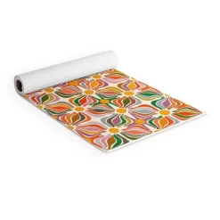 Evamatise Abstract Flowers Summer Holiday (6mm) 70" X 24" Yoga Mat - Society6