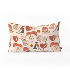 Dash And Ash Woodland Friends Oblong Throw Pillow - Society6 -Society6 GUEST 82c02452 c6df 4d1b ad4c f2ce4dc1165d