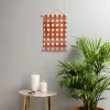 Alisa Galityna Gingham Cloth Red Checks Small Portrait 11" X 15 1/2" Fiber Wall Hanging - Society6 -Society6 GUEST 8944684b 601f 4ee3 9978 713882b3dbd0