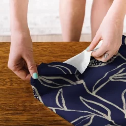 Alisa Galitsyna Navy Blue Patterned Leaves Tapestry - Society6 -Society6 GUEST 89557802 7eaa 4226 9c74 21e58f7410b5