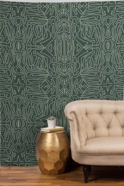 Marta Barragan Camarasa Abstract Pattern Linear Stroke Tapestry - Society6