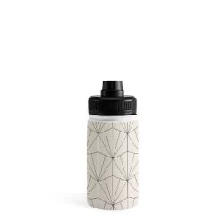 Colour Poems Gisela Geometric Line Pattern I Water Bottle - Society6
