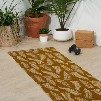Avenie Countryside Garden Ferns (6mm) 70" X 24" Yoga Mat - Society6 4 Avenie Countryside Garden Ferns (6mm) 70" X 24" Yoga Mat - Society6 - Image 2