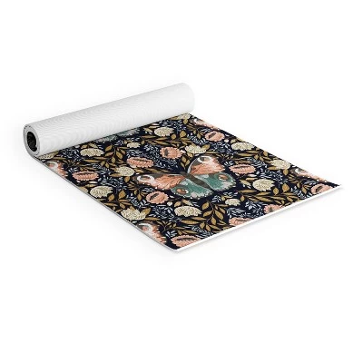 Avenie Morris Inspired Butterfly III (6mm) 70" X 24" Yoga Mat - Society6 3 Avenie Morris Inspired Butterfly III (6mm) 70" X 24" Yoga Mat - Society6