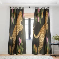 Laura Graves Reach For It Single Panel Sheer Window Curtain - Society6 -Society6 GUEST 90446b00 d2ce 4d47 9fab cbf3c4d47acb