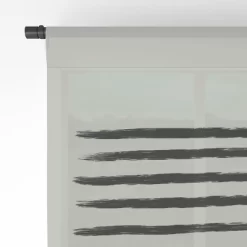 BohomadicStudio Minimal Series Black Striped Arch Single Panel Sheer Window Curtain - Society 6 -Society6 GUEST 96753a10 408e 4565 8ae4 8bb98fd42144